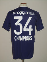 Load image into Gallery viewer, RSC Anderlecht 2016-17 Home shirt L #34 Champions *mint*