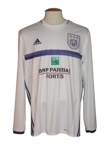 RSC Anderlecht 2016-17 Away shirt L/S XL *new with tags*