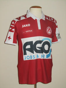 Kortrijk KV 2016-17 Home shirt MATCH ISSUE/WORN #27 Idir Ouali
