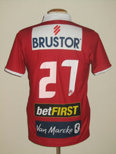 Load image into Gallery viewer, Kortrijk KV 2016-17 Home shirt MATCH ISSUE/WORN #27 Idir Ouali