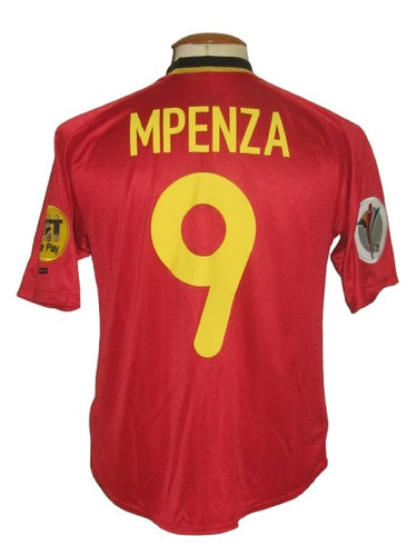 Rode Duivels 2000-02 Home shirt XS #9 Emile Mpenza