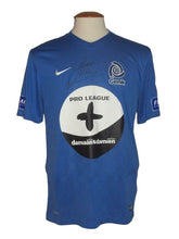 Load image into Gallery viewer, KRC Genk 2015-16 Home shirt MATCH ISSUE #40 Alessandro Ciranni vs Charleroi *signed*