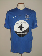 Load image into Gallery viewer, KRC Genk 2015-16 Home shirt MATCH ISSUE #40 Alessandro Ciranni vs Charleroi *signed*