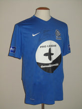Load image into Gallery viewer, KRC Genk 2015-16 Home shirt MATCH ISSUE #40 Alessandro Ciranni vs Charleroi *signed*