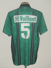 Load image into Gallery viewer, Cercle Brugge 2003-05 Home shirt MATCH ISSUE/WORN #5 Christophe Grondin *signed*