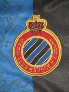 Club Brugge 2012-13 Home shirt MATCH ISSUE/WORN Europa League #7 Mémé Tchité *signed*