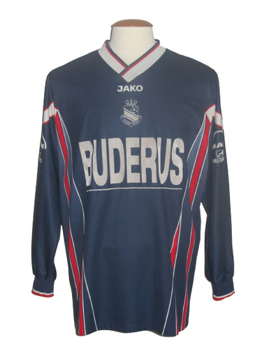 KSK Heusden-Zolder 2000-01 Away shirt MATCH ISSUE/WORN #13