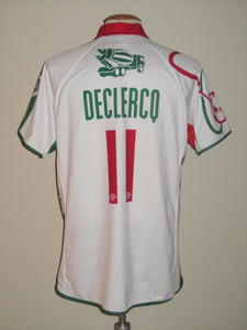 SV Zulte Waregem 2006-07 Home shirt MATCH ISSUE/WORN #11 Cédric Roussel