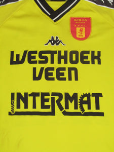 KSV Ingelmunster 1999-00 Home shirt MATCH ISSUE/WORN #3 Eddy Verbeeck