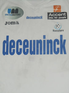KSV Roeselare 2008-09 Home shirt MATCH ISSUE/WORN #19 Boubacar Dembélé