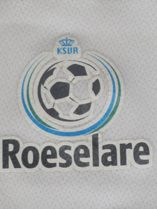 KSV Roeselare 2008-09 Home shirt MATCH ISSUE/WORN #19 Boubacar Dembélé