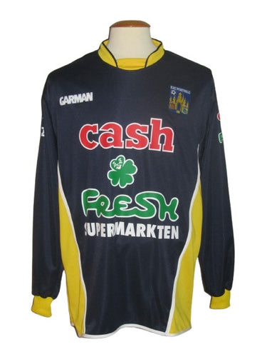 KVC Westerlo 2004-05 Home shirt MATCH ISSUE/WORN #4 Mario Verheyen