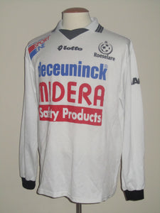 KSV Roeselare 1999-00 Home shirt MATCH ISSUE/WORN #7 Steev Yousfi