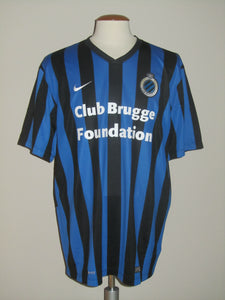 Club Brugge 2014-15 Home shirt XXL #40 Bjorn Engels *signed & mint*