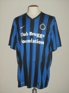 Club Brugge 2014-15 Home shirt XXL #40 Bjorn Engels *signed & mint*