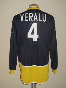 KVC Westerlo 2004-05 Home shirt MATCH ISSUE/WORN #4 Mario Verheyen