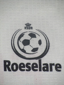 KSV Roeselare 1999-00 Home shirt MATCH ISSUE/WORN #7 Steev Yousfi