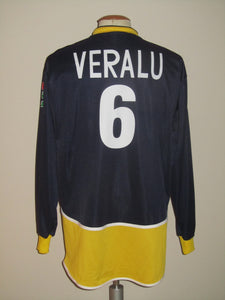 KVC Westerlo 2004-05 Home shirt MATCH ISSUE/WORN #6 Chris Janssens