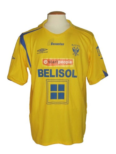 Sint-Truiden VV 2006-07 Home shirt MATCH ISSUE/WORN #18