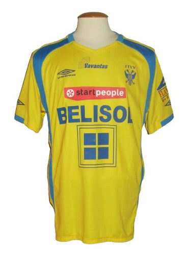 Sint-Truiden VV 2007-08 Home shirt MATCH ISSUE/WORN #24 Giel Deferm