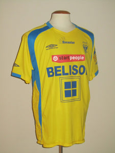 Sint-Truiden VV 2007-08 Home shirt MATCH ISSUE/WORN #24 Giel Deferm