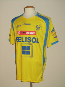 Sint-Truiden VV 2007-08 Home shirt MATCH ISSUE/WORN #24 Giel Deferm