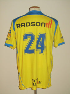 Sint-Truiden VV 2007-08 Home shirt MATCH ISSUE/WORN #24 Giel Deferm