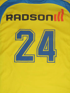 Sint-Truiden VV 2007-08 Home shirt MATCH ISSUE/WORN #24 Giel Deferm
