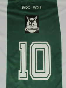 Cercle Brugge 2013-14 Anniversary shirt MATCH ISSUE/WORN #10 vs KV Mechelen