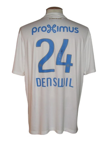 Club Brugge 2016-17 Away shirt XL #24 Stefano Denswil *signed & mint*