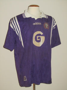 RSC Anderlecht 1996-97 Home shirt MATCH ISSUE/WORN UEFA Cup #8 Yaw Preko