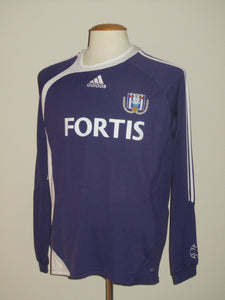 RSC Anderlecht 2006-07 Home shirt L/S M