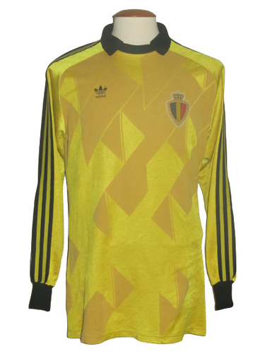 Rode Duivels 1986-89 Keeper shirt PLAYER ISSUE #1