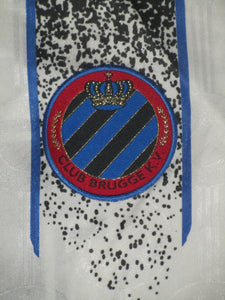 Club Brugge 1996-97 Away shirt MATCH ISSUE/WORN UEFA Cup #17 Hervé Nzelo-Lembi