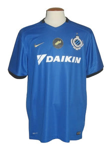 Club Brugge 2016-17 Home shirt XL #11 José Izquierdo *golden boot & signed*