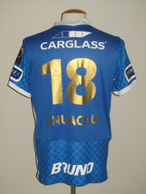 Load image into Gallery viewer, KRC Genk 2021-22 Home shirt L #18 Paul Onuachu * Golden Boot &amp; mint*