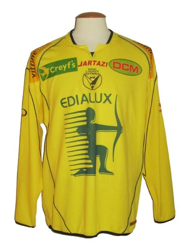 KSC Lokeren 2005-06 Away shirt MATCH ISSUE/WORN #11