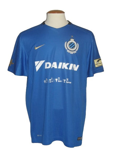 Club Brugge 2016-17 Home shirt #2 Ricardo Van Rhijn *Certified limited edition & signed*
