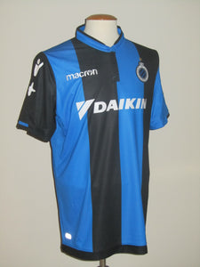Club Brugge 2017-18 Home shirt XL #7 Wesley Moraes *signed & mint*