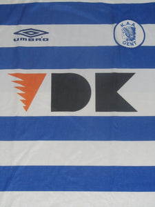 KAA Gent 2001-02 Home shirt XL *mint*