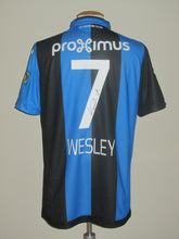 Load image into Gallery viewer, Club Brugge 2017-18 Home shirt XL #7 Wesley Moraes *signed &amp; mint*