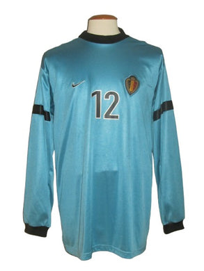 Rode Duivels 1999-00 Keeper shirt MATCH ISSUE/WORN #12