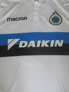 Club Brugge 2017-18 Away shirt XL #6 Jordy Clasie *signed & mint*