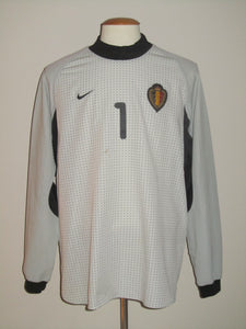 Rode Duivels 2000-02 Keeper shirt XL #1 Geert de Vlieger