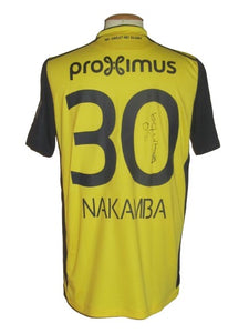 Club Brugge 2017-18 Third shirt XL #30 Marvelous Nakamba *signed & mint*
