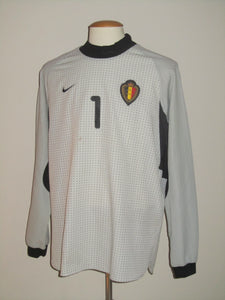 Rode Duivels 2000-02 Keeper shirt XL #1 Geert de Vlieger