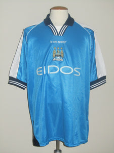 Manchester City FC 2000-01 Home shirt #23 Paulo Wanchope *mint*