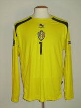 Load image into Gallery viewer, Rode Duivels 2010-11 Euro Qualifiers Keeper shirt PLAYER ISSUE #1