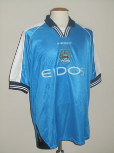 Manchester City FC 2000-01 Home shirt #23 Paulo Wanchope *mint*