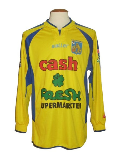 KVC Westerlo 2005-06 Home shirt MATCH ISSUE/WORN #14 Michael Modubi